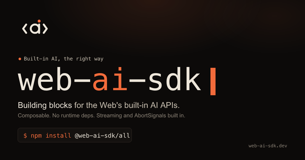 web-ai-sdk.dev image